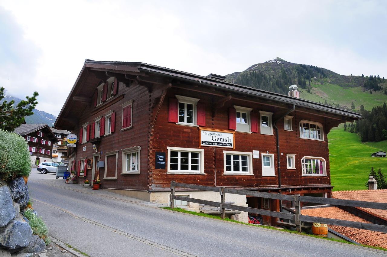 Berggasthaus Gemsli Sankt Antönien Zewnętrze zdjęcie